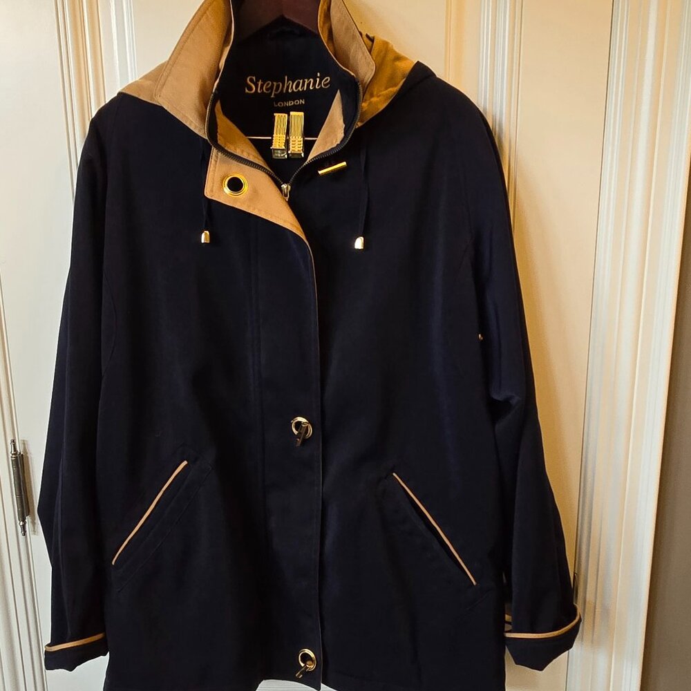 Stephanie London Hooded Coat